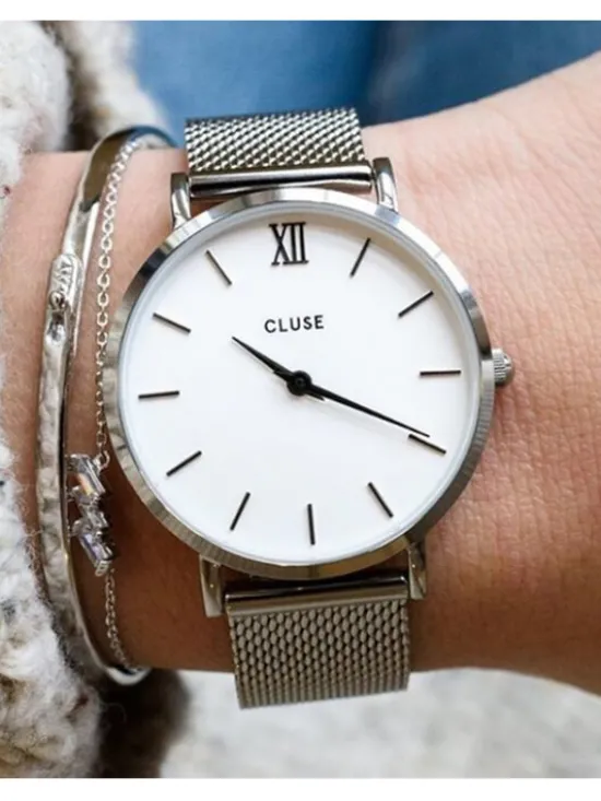 Cluse Zegarek CW0101203002 Srebrny