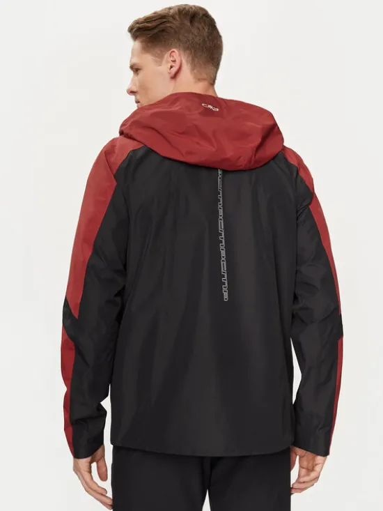 CMP Kurtka przeciwdeszczowa 34Z6547 Szary Regular Fit