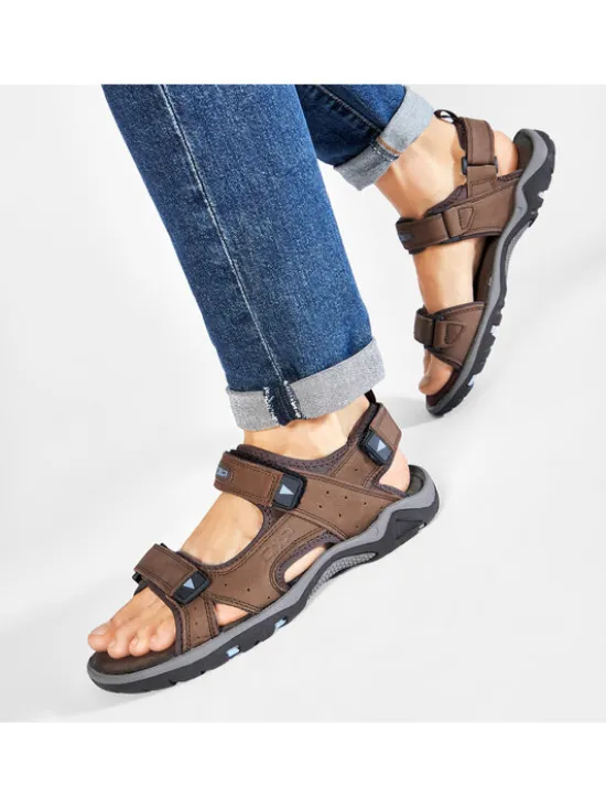 CMP Sandały Almaak Hiking Sandal 38Q9947 Brązowy
