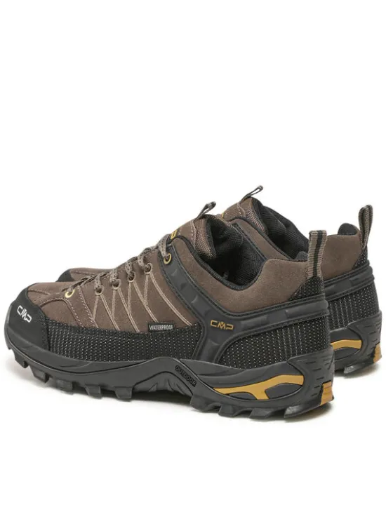CMP Trekkingi Rigel Low Trekking Shoes Wp 3Q13247 Brązowy