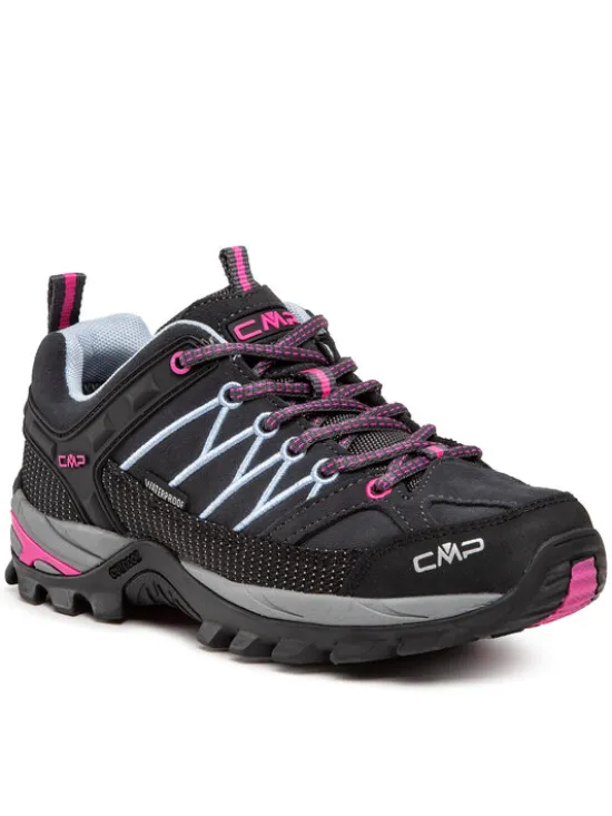 CMP Trekkingi Rigel Low Wmn Trekking Shoes Wp 3Q13246 Czarny