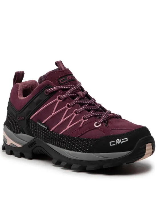 CMP Trekkingi Rigel Low Wmn Trekking Wp 3Q13246 Fioletowy