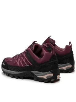 CMP Trekkingi Rigel Low Wmn Trekking Wp 3Q13246 Fioletowy