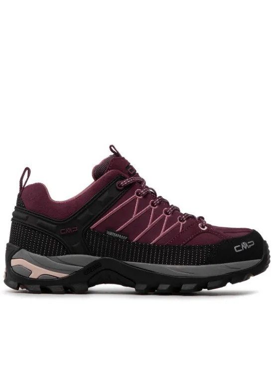 CMP Trekkingi Rigel Low Wmn Trekking Wp 3Q13246 Fioletowy