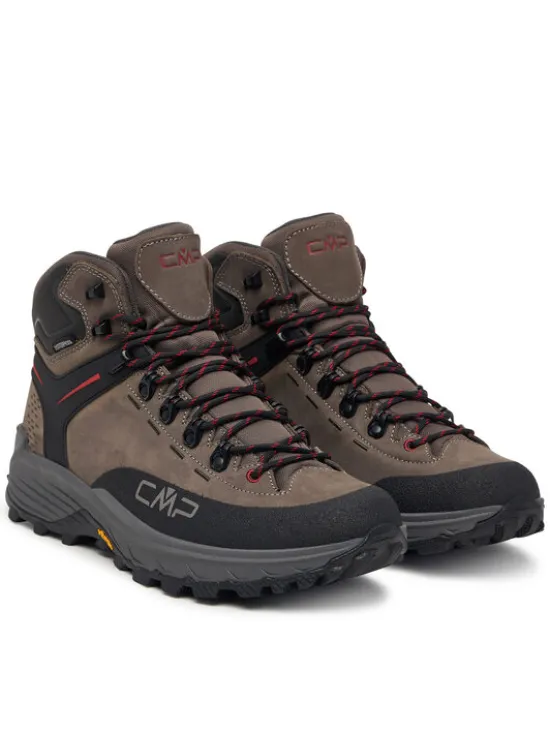 CMP Trekkingi Tytanus Mid Wp 3Q17657 Beżowy ciemny