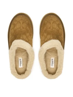 Coach Kapcie Cecelia Signature CCO36 Brązowy