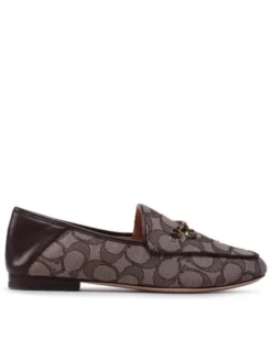 Coach Loafersy Hanna Textured Jacq CC888 Brązowy