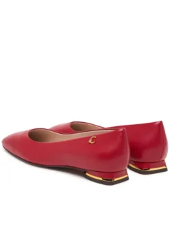 Coccinelle Baleriny C-Everyday Smo E4 U1L 19 01 01 Czerwony