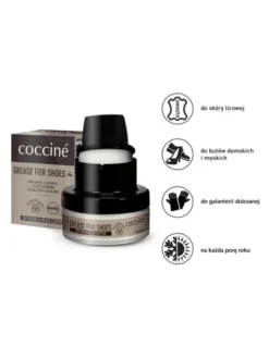 Coccine Wosk do obuwia Grease For Shoes 55/29/50/01/Z/v4