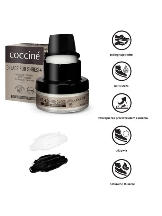 Coccine Wosk do obuwia Grease For Shoes 55/29/50/01/Z/v4