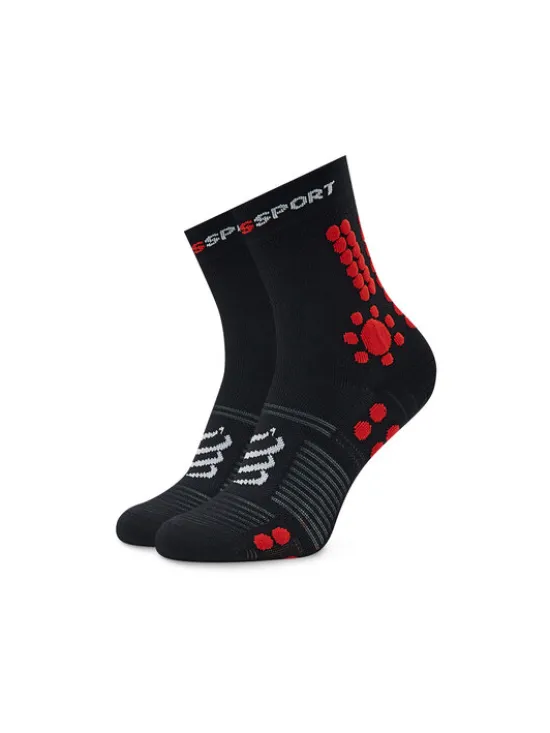 Compressport Skarpety długie Pro Racing V4.0 Trail U XU00048B Czarny