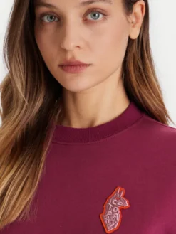 Cotopaxi Bluza Lava Liama Crew F25474W1530 Fioletowy Regular Fit