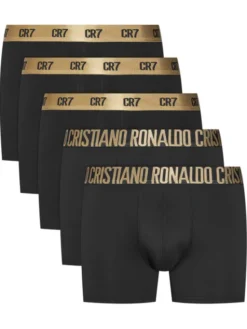 Cristiano Ronaldo CR7 Komplet bokserek Basic 8123-49 Czarny