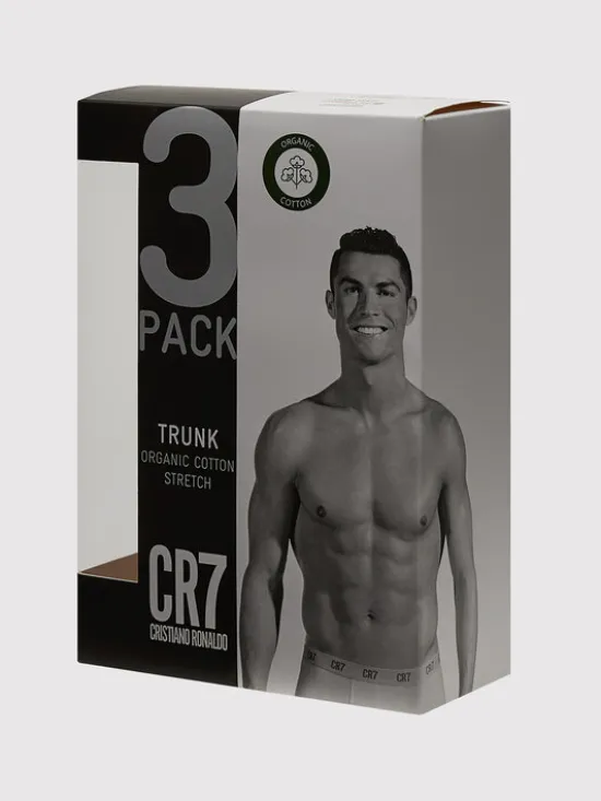 Cristiano Ronaldo CR7 Komplet bokserek Basic 8100-49-2701 Kolorowy