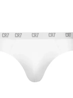 Cristiano Ronaldo CR7 Komplet slipów Main Basic Brief 3Pack 8100-66-100 Biały
