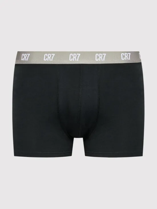 Cristiano Ronaldo CR7 Komplet bokserek Basic Trunk 3-Pack 8100-49-2717 Niebieski