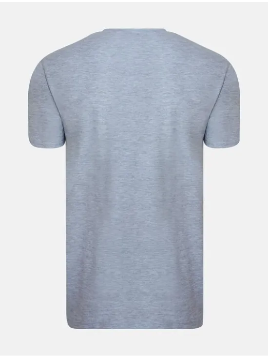 Cristiano Ronaldo CR7 Piżama 8730-41-2616 Szary Regular Fit