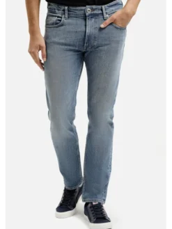 Cross Jeans Jeansy C 132-174 Niebieski Straight Leg