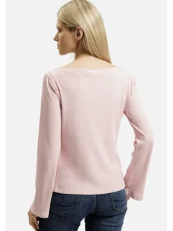 Cross Jeans Longsleeve 56240-203 Różowy