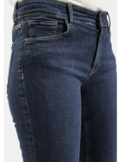 Cross Jeans Szorty jeansowe P 457-037 Niebieski Slim Fit