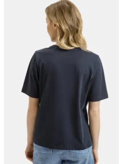 Cross Jeans T-Shirt 56254-470 Granatowy