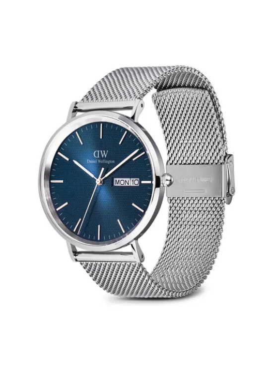 Daniel Wellington Zegarek Classic Day Display 40 DW00100833 Srebrny