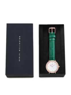 Daniel Wellington Zegarek Crystalline Bezel 32 DW00100826 Różowe złoto