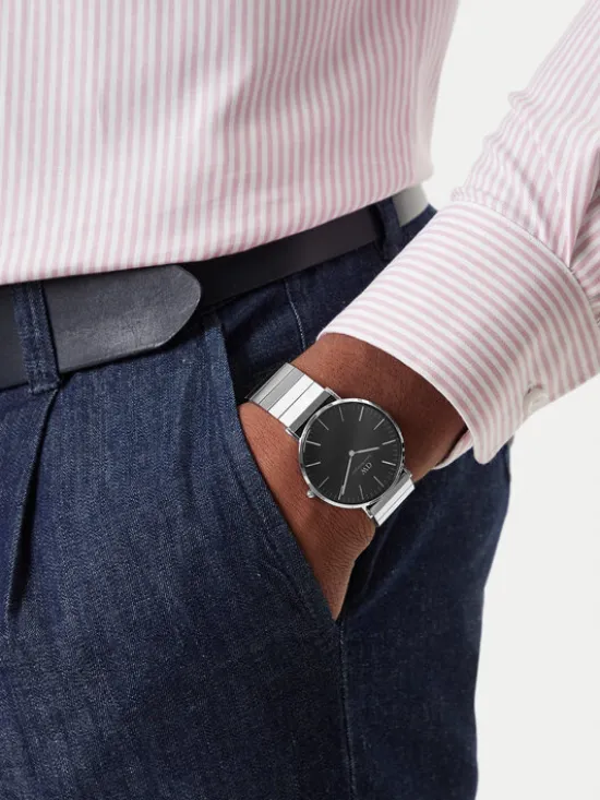 Daniel Wellington Zegarek DW00100774 Srebrny