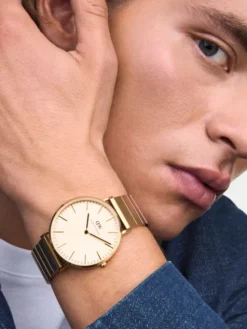 Daniel Wellington Zegarek DW00100779 Złoty
