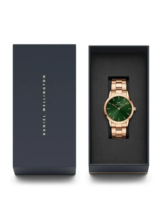 Daniel Wellington Zegarek iconic Emerald DW00100419 Złoty