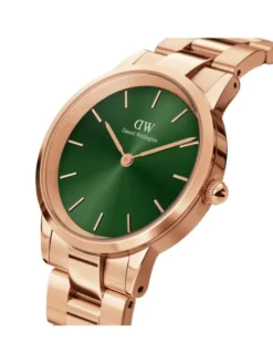 Daniel Wellington Zegarek iconic Emerald DW00100419 Złoty