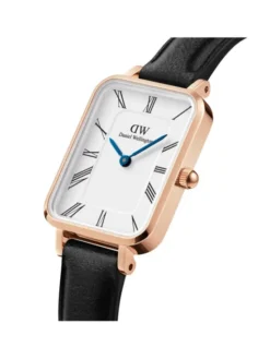 Daniel Wellington Zegarek Quadro Roman Numerals Sheffield DW00100689 Czarny