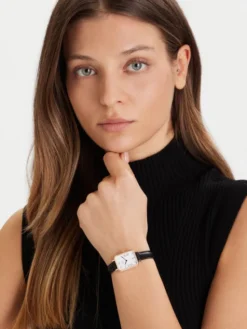 Daniel Wellington Zegarek Quadro Sterling Roman Numerals DW00100862 Czarny
