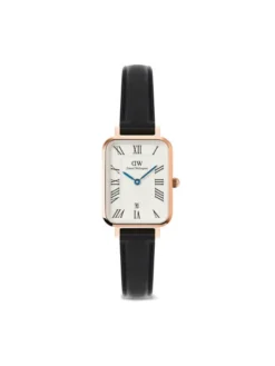 Daniel Wellington Zegarek Quadro Sterling Roman Numerals DW00100862 Czarny