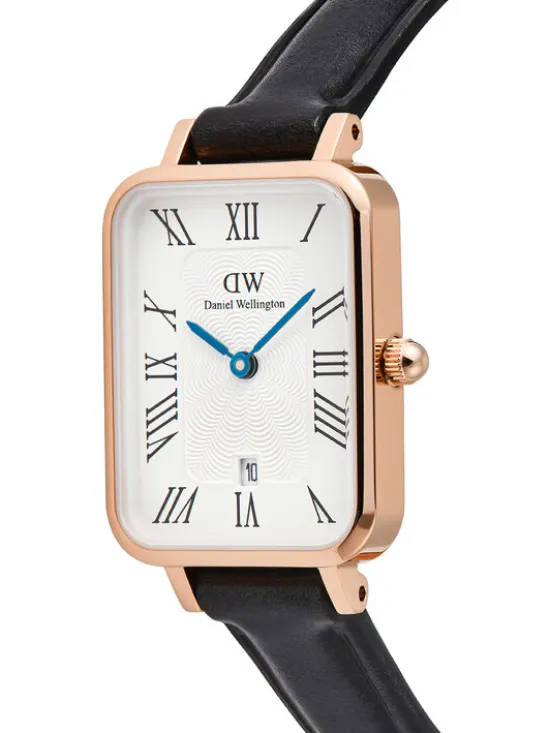 Daniel Wellington Zegarek Quadro Sterling Roman Numerals DW00100862 Czarny