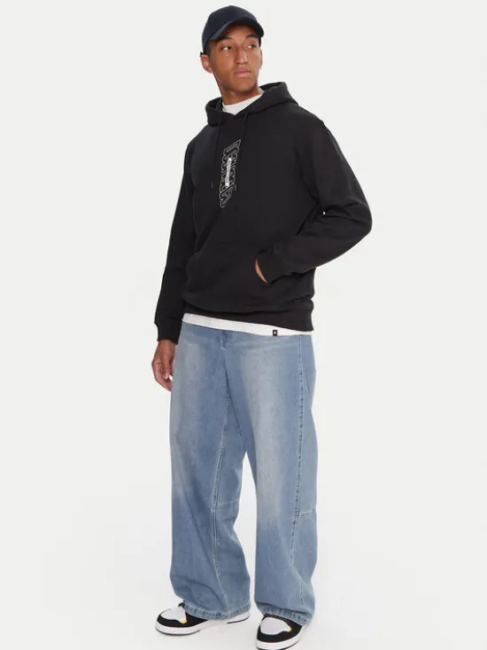 DC Shoes Bluza EDYFT03557 KVJ0 Czarny Regular Fit
