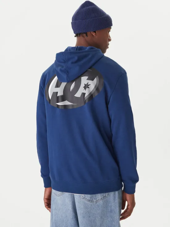 DC Shoes Bluza EDYSF03256 Niebieski Regular Fit