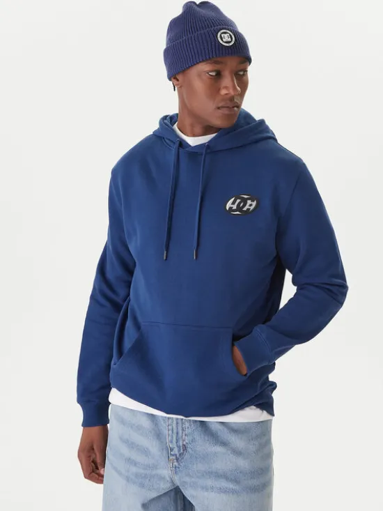 DC Shoes Bluza EDYSF03256 Niebieski Regular Fit