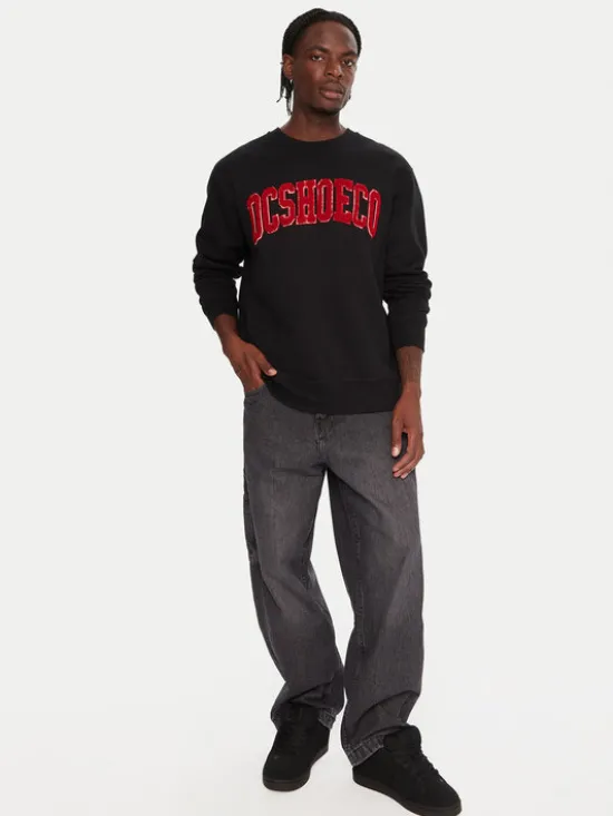 DC Shoes Jeansy Worker Carpenter Bac EDYDP03432 Czarny Baggy Fit