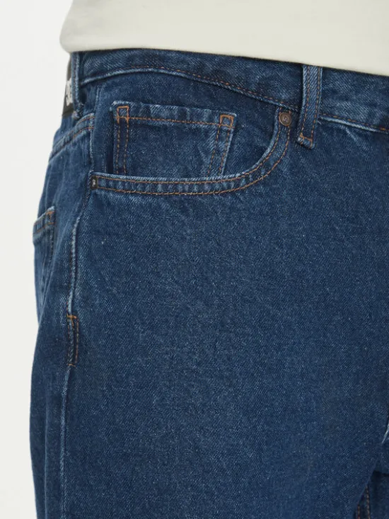DC Shoes Jeansy Worker Straight ADYDP03072 Niebieski Regular Fit