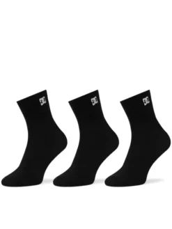 DC Shoes Skarpety długie CEO_AS_DC_01Z_AW26 (3-PACK) Czarny
