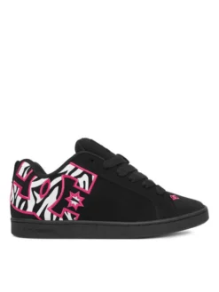 DC Shoes Sneakersy EO-COURT GRAFFIK DC01662966 Czarny