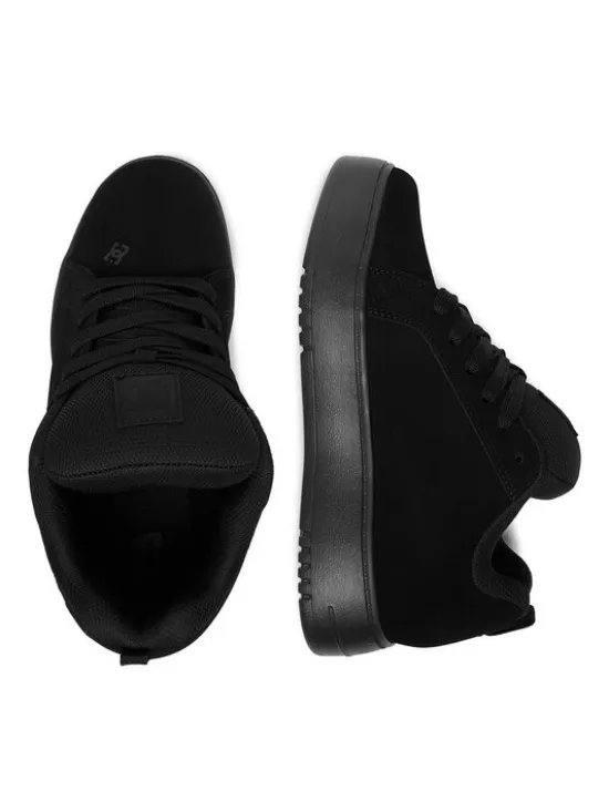 DC Shoes Sneakersy EO-COURT GRAFFIK PLATFORM DC02422002 Czarny
