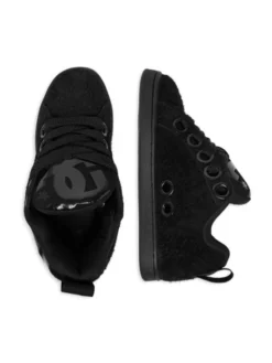 DC Shoes Sneakersy EO-COURT GRAFFIK PUFF DC04916002 Czarny
