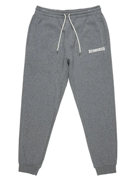 DC Shoes Spodnie dresowe Baseline ADYFB03069 Szary Regular Fit