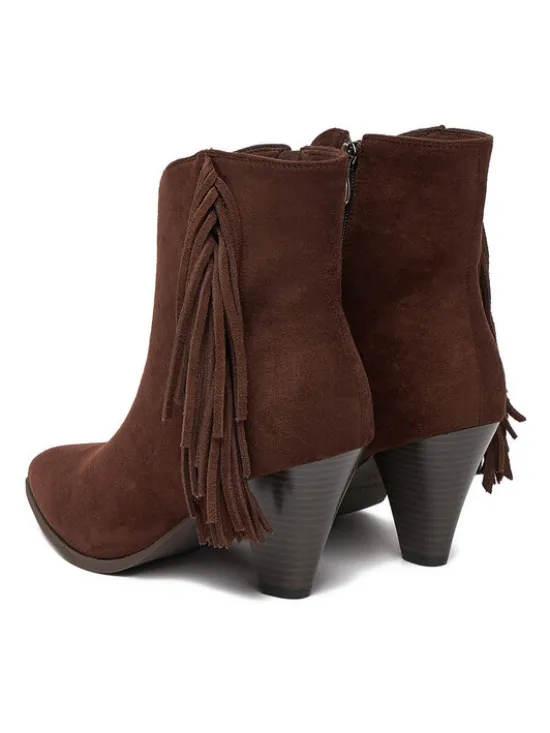 DeeZee Botki CEO-R25AW09076 Brązowy