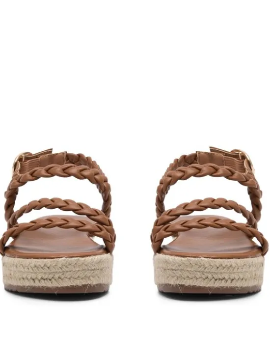 DeeZee Espadryle E8875-1 Brązowy