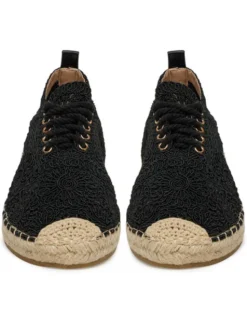DeeZee Espadryle 3H33549-1 Czarny