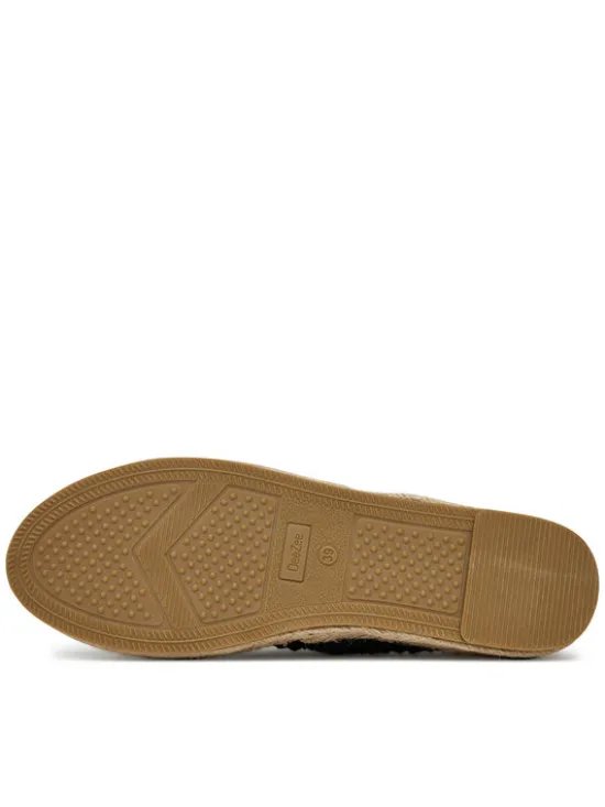 DeeZee Espadryle 3H33549-1 Czarny
