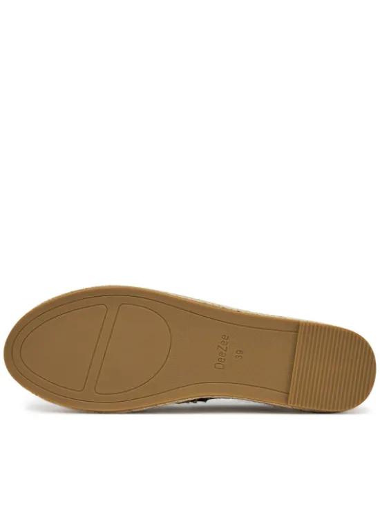 DeeZee Espadryle 3H39248-1 Czarny